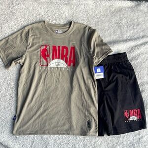 NWT NBA short set